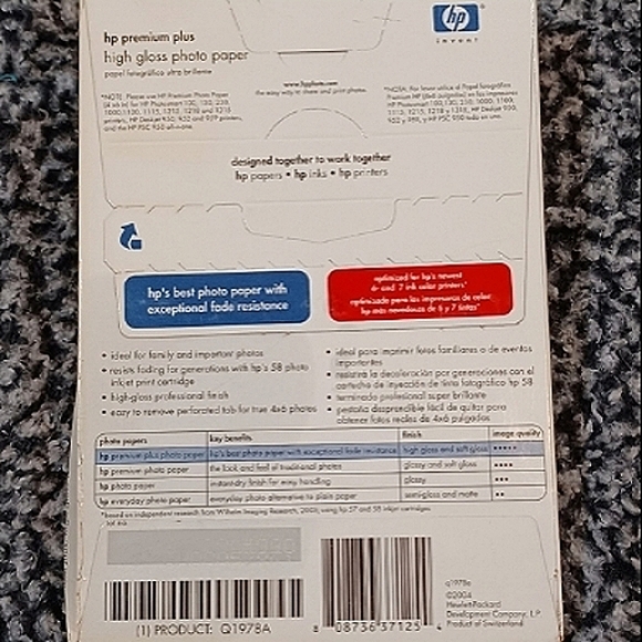 HP Premium Plus High Gloss Photo Paper - Picture 3 of 6
